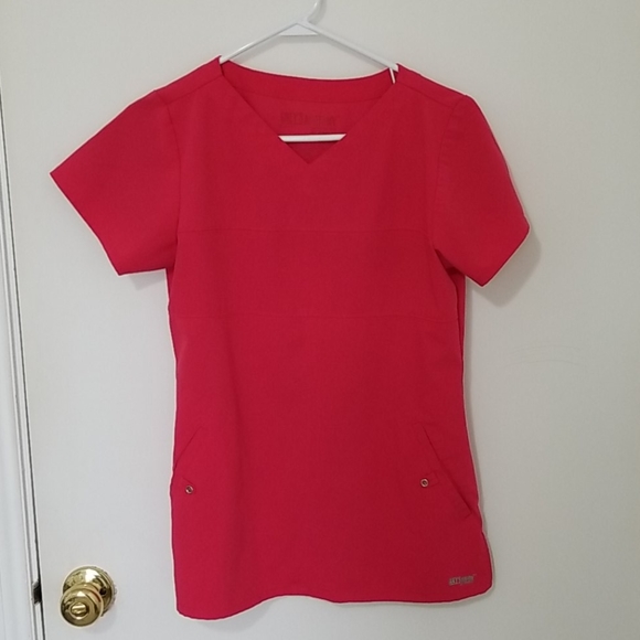 Grey's Anatomy Tops - Grey's Anatomy Signature S Watermelon Scrub Top